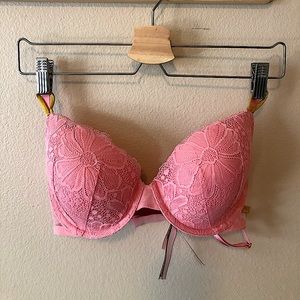 Pink Lace Victoria Secret Bra